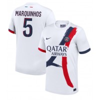 Paris Saint-Germain Marquinhos #5 Gostujuci Dres 2024-25 Kratak Rukav